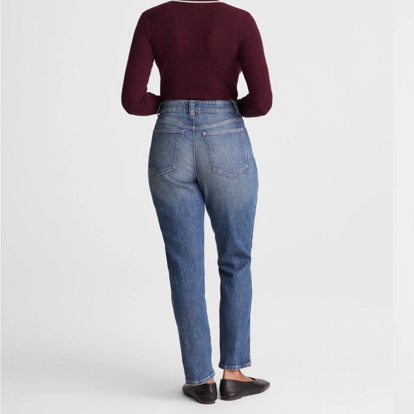 NWT Everlane The Curvy 90's Cheeky Straight Jean Light Wash Denim Size 30 Womens - Picture 3 of 12